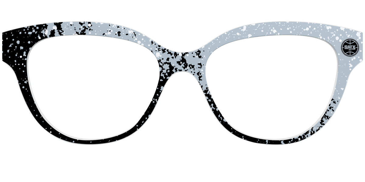 The Spurs Splatter - Front Top Image - Pair Eyewear