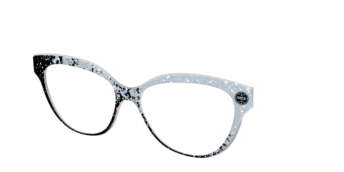 The Spurs Splatter - Angle Top Image - Pair Eyewear