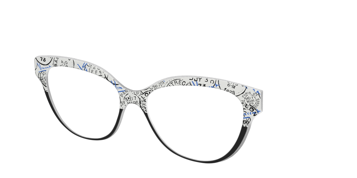 The Stamps Split - Angle Top Image - Pair Eyewear