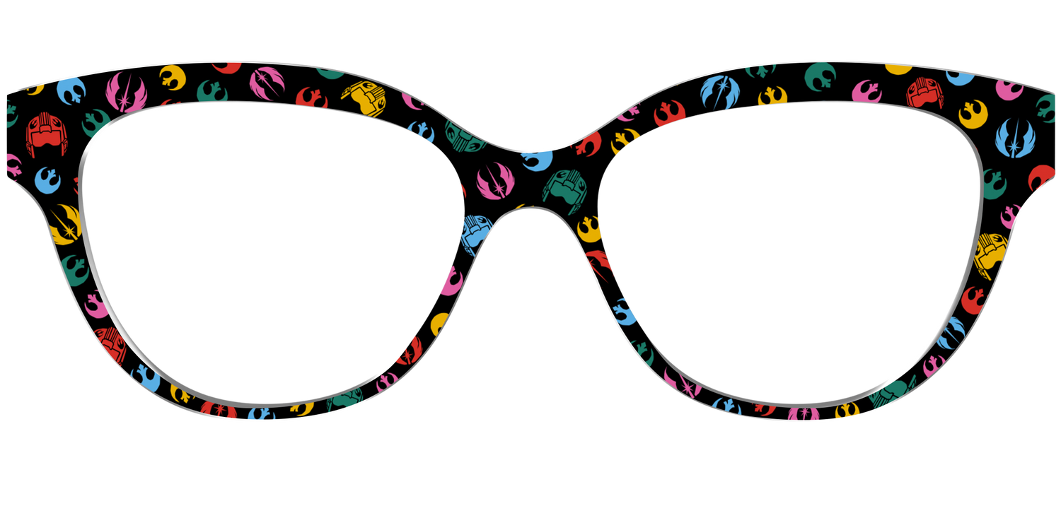 Star Wars™ Rainbow Icons - Front Top Image - Pair Eyewear