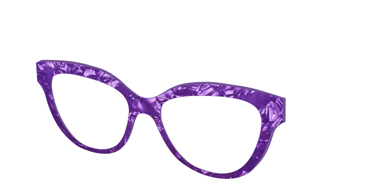 The Sugilite Pearl Marble - Angle Top Image - Pair Eyewear
