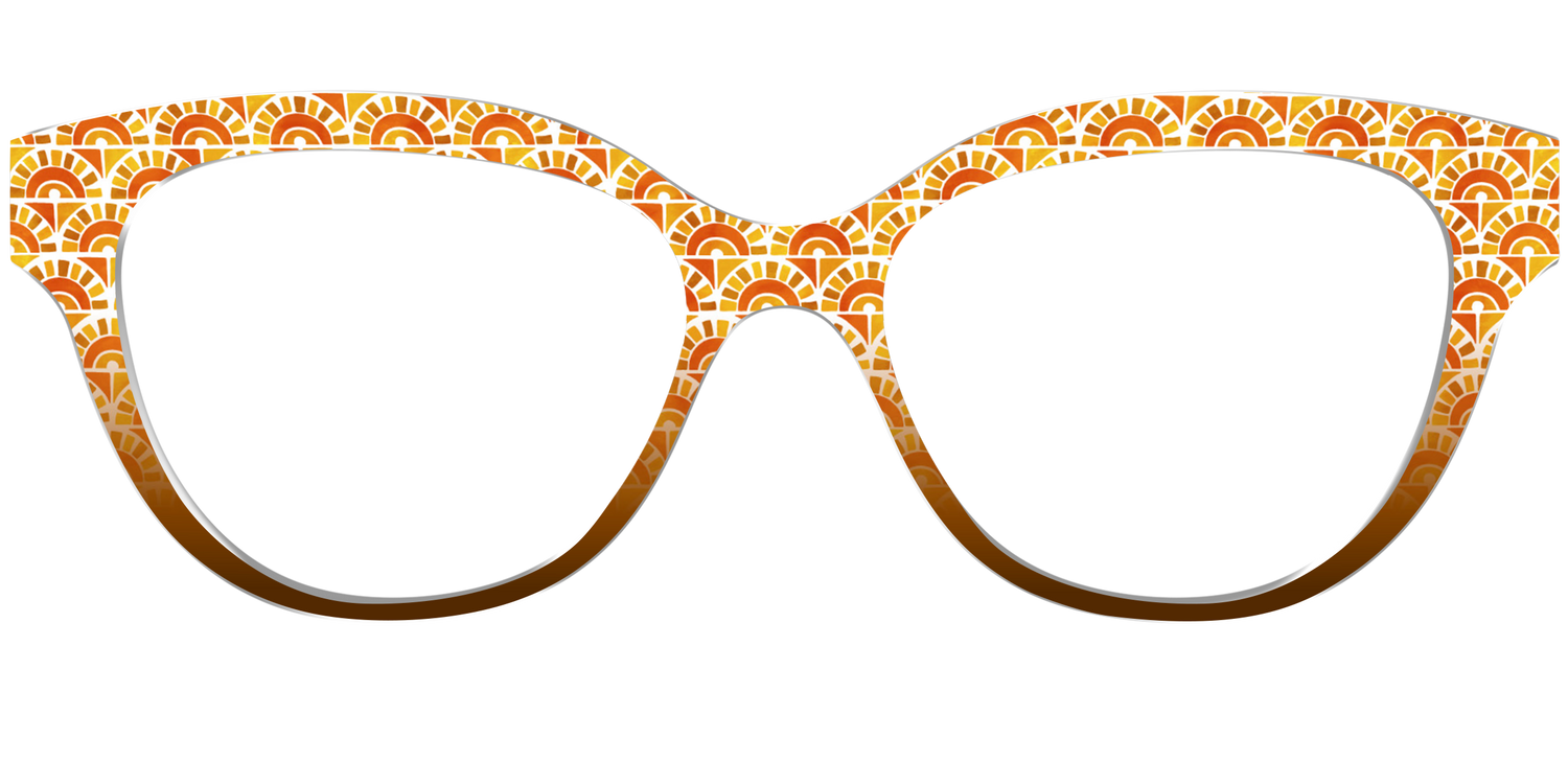 The Summer Sun Scallop - Front Top Image - Pair Eyewear