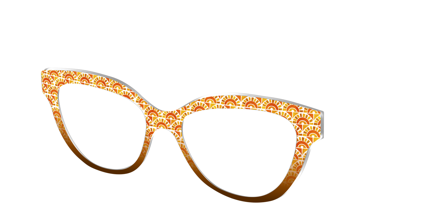 The Summer Sun Scallop - Angle Top Image - Pair Eyewear