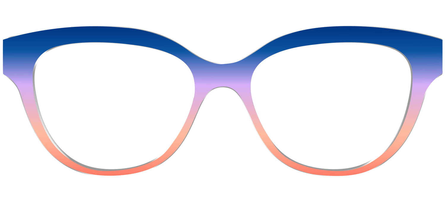 The Sundown Gradient - Front Top Image - Pair Eyewear