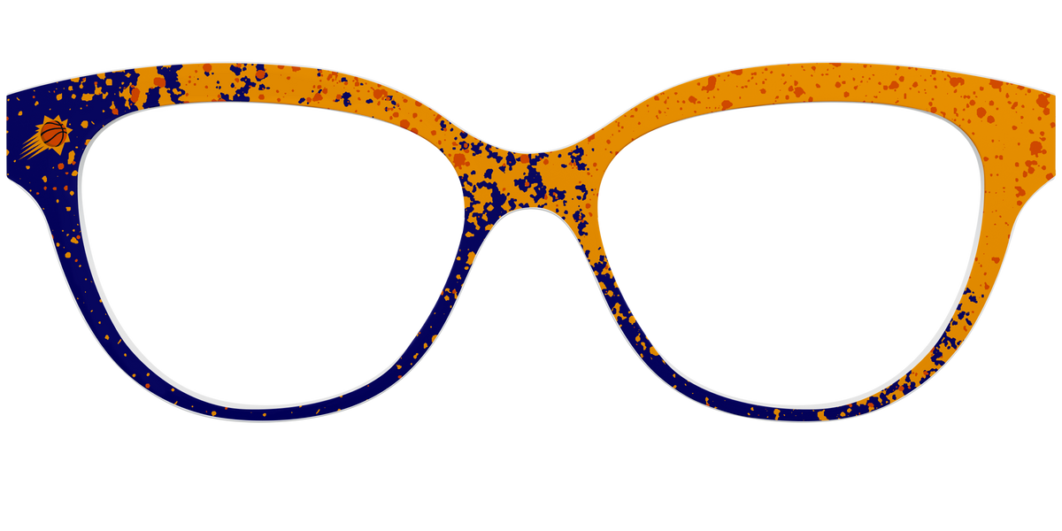 The Suns Splatter - Front Top Image - Pair Eyewear