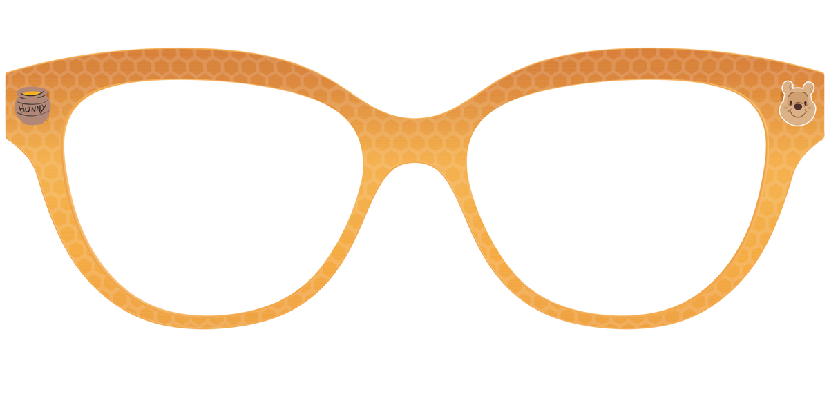 Time for Hunny Crystal Honeycomb - Front Top Image - Pair Eyewear