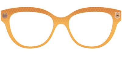 Time for Hunny Crystal Honeycomb - Front Top Thumbnail - Pair Eyewear