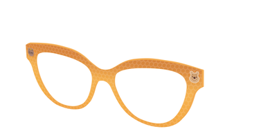 Time for Hunny Crystal Honeycomb - Angle Top Thumbnail - Pair Eyewear