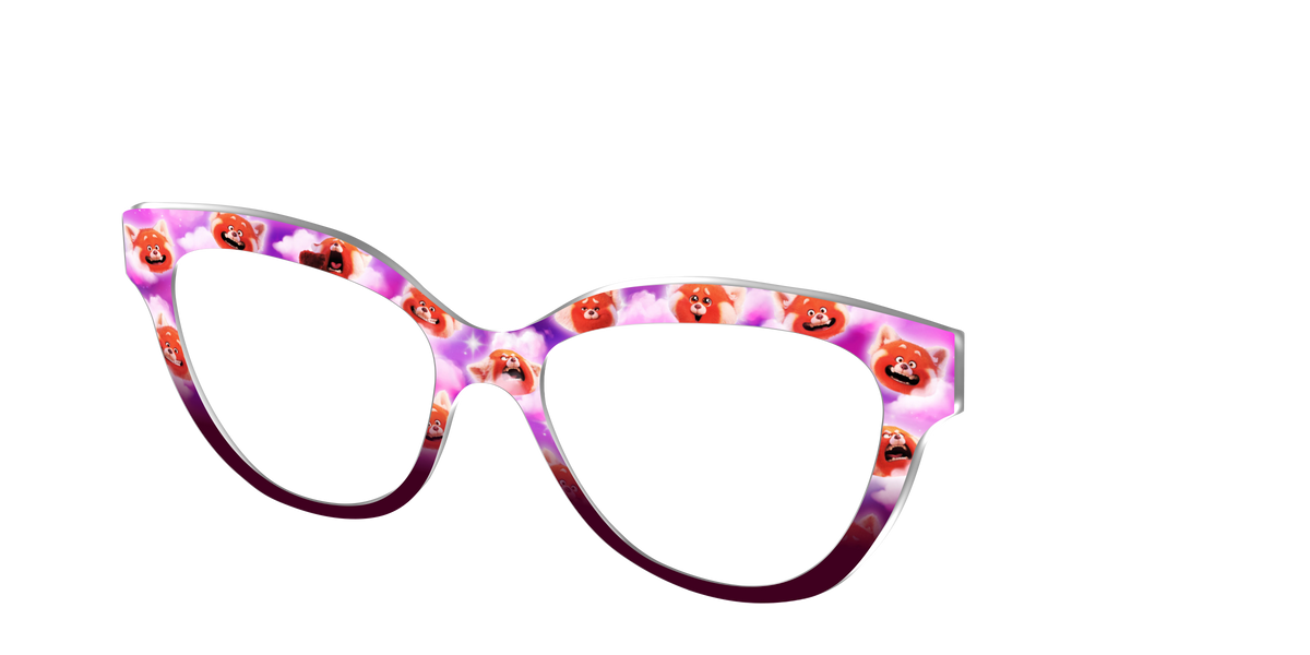 Turning Red - Angle Top Image - Pair Eyewear