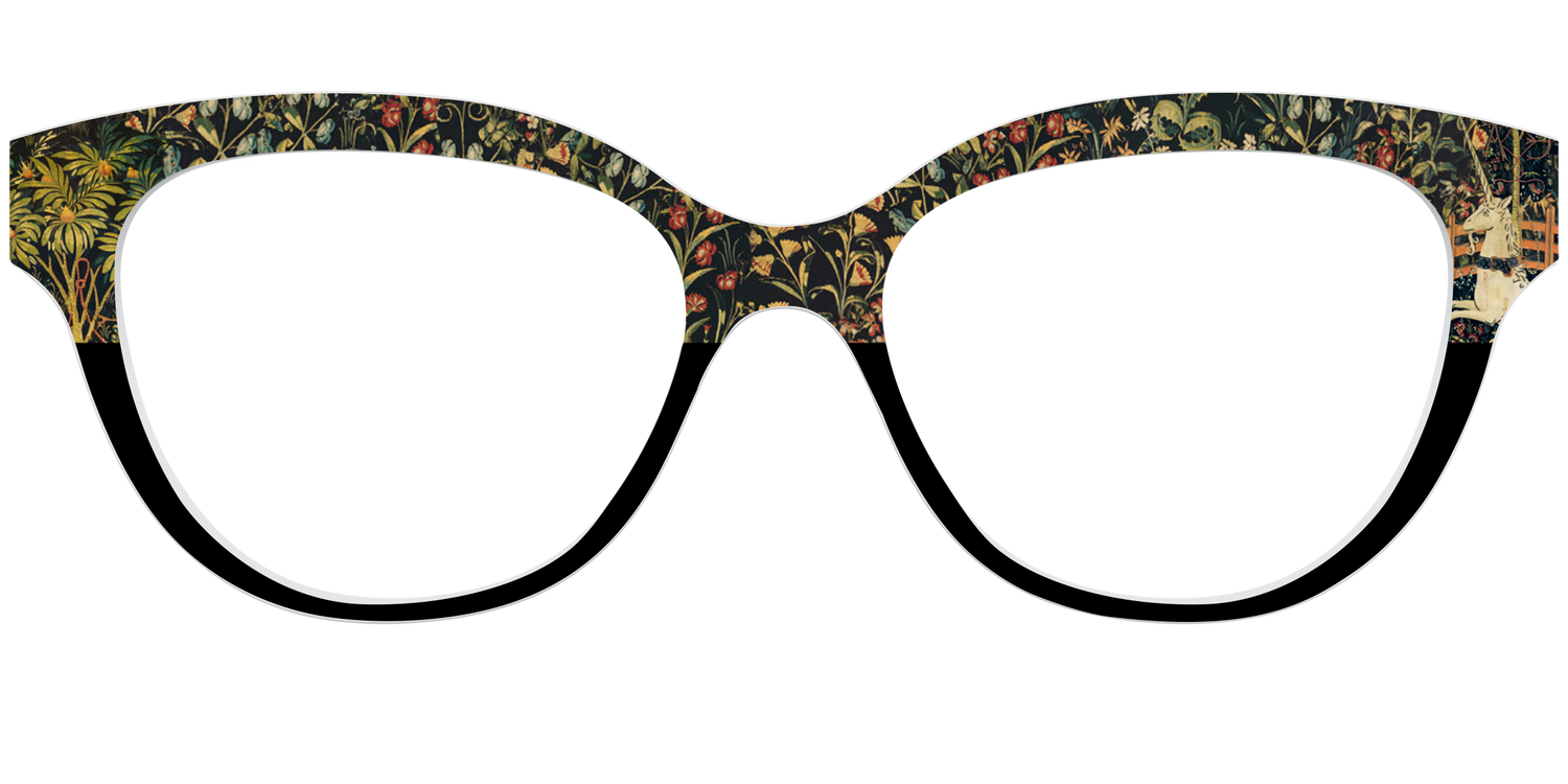 Unicorn in a Garden - Front Top Image - Pair Eyewear