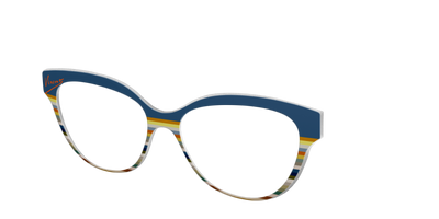 The Vincent Stripes - Angle Top Thumbnail - Pair Eyewear