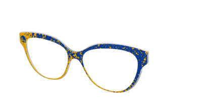Warriors Splatter - Angle Top Thumbnail - Pair Eyewear
