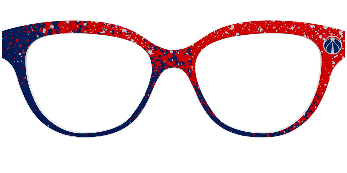 The Wizards Splatter - Front Top Image - Pair Eyewear