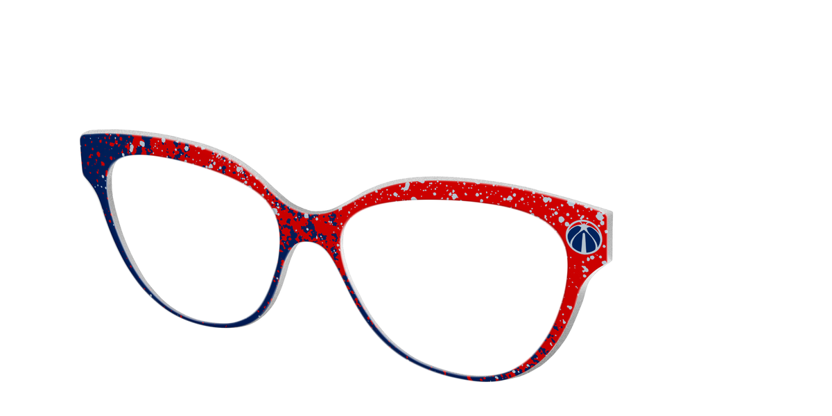The Wizards Splatter - Angle Top Image - Pair Eyewear