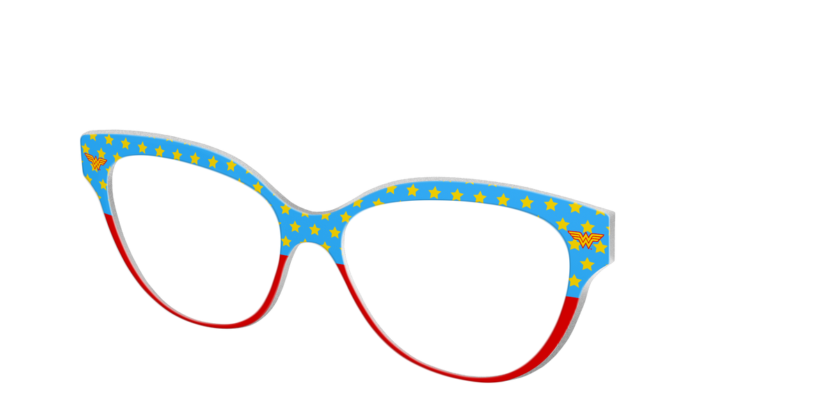 The Wonder Woman - Angle Top Image - Pair Eyewear