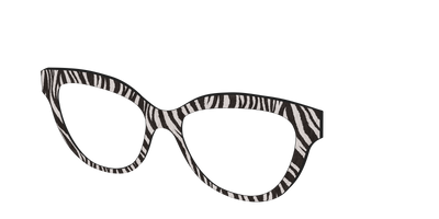 The Zebra Stripes - Angle Top Thumbnail - Pair Eyewear