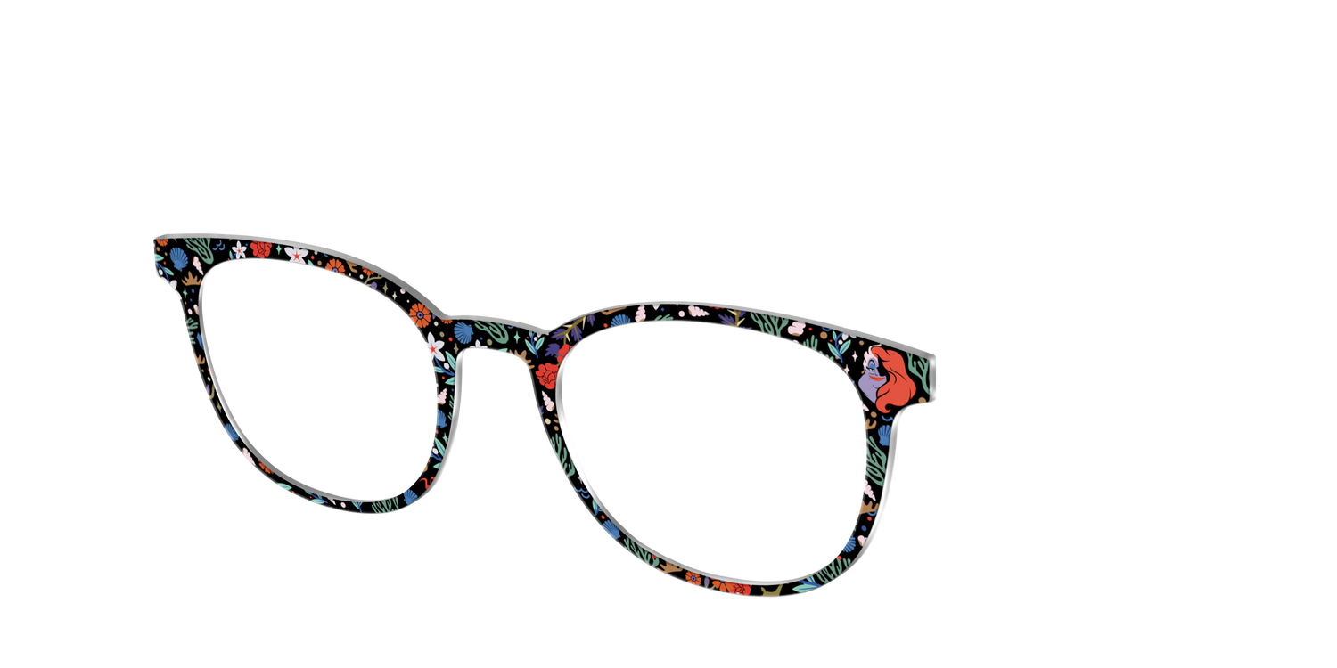 Ariel's Floral Reef - Angle Top Image - Pair Eyewear