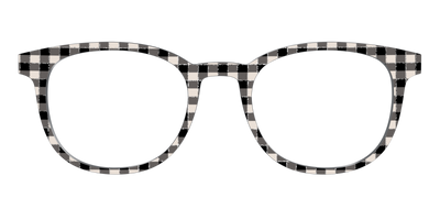 The Black Buffalo Check with Glitter - Front Top Thumbnail - Pair Eyewear