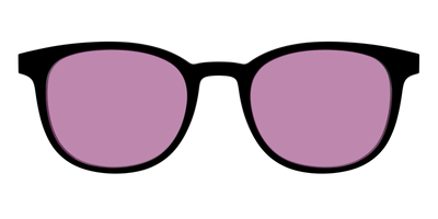 The Black with Pink Racquet Sport Lens - Front Top Thumbnail - Pair Eyewear