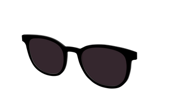The Black with Urban Explorer Lens - Angle Top Thumbnail - Pair Eyewear