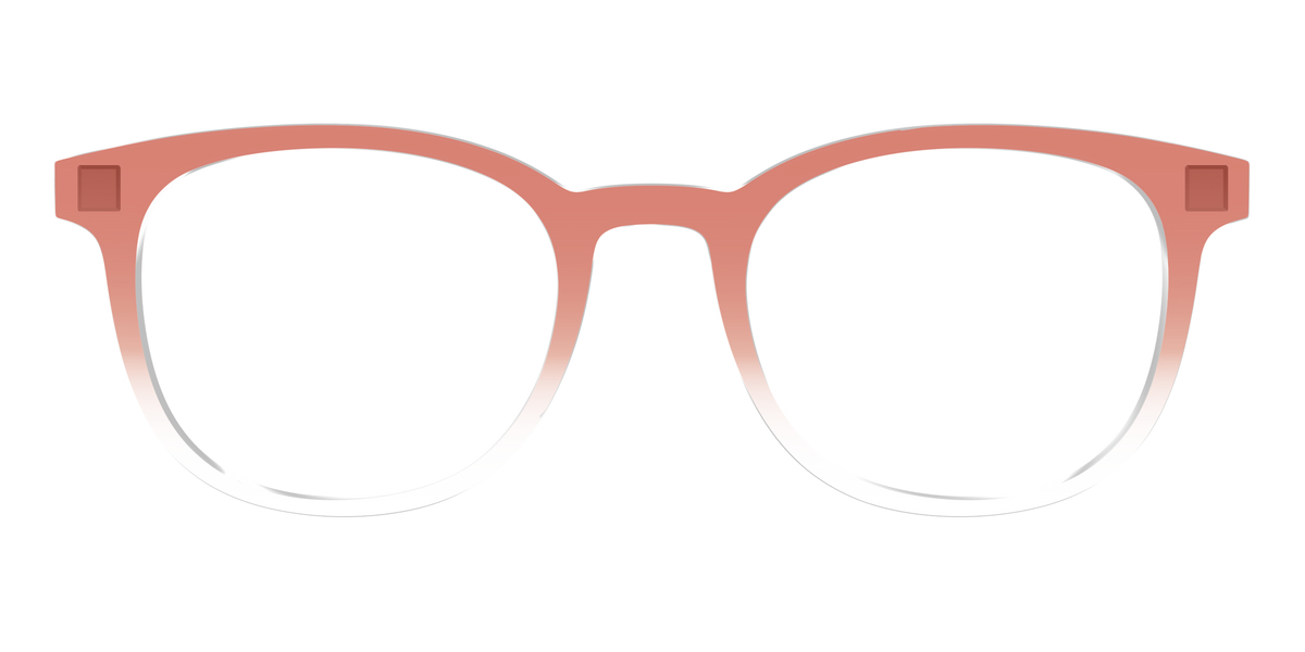 The Burnt Orange Gradient Crystal - Front Top Image - Pair Eyewear