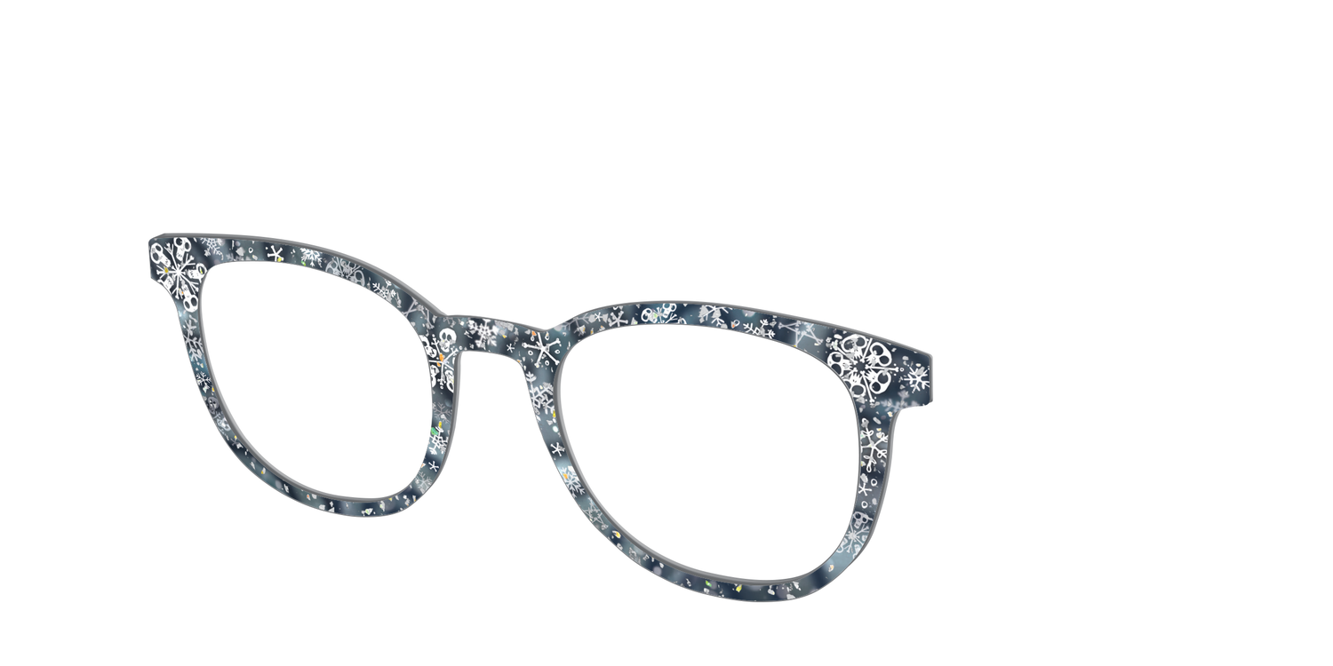 The Christmas Town Snow Globe with Holographic Glitter - Angle Top Image - Pair Eyewear