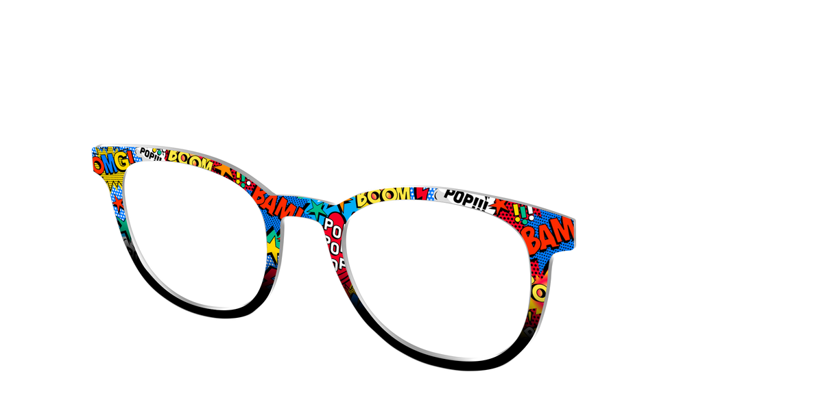 The Comic Strip - Angle Top Image - Pair Eyewear