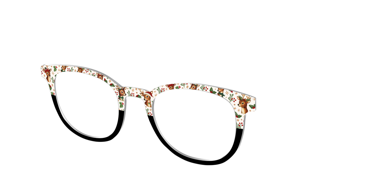 The Dashing Reindeer - Angle Top Image - Pair Eyewear