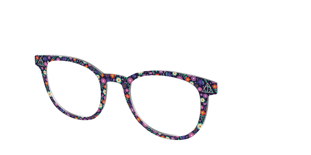 The Deathly Hallows Floral - Angle Top Image - Pair Eyewear