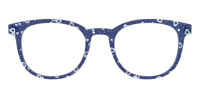 The Denim Heart Glitter Crystal - Front Top Thumbnail - Pair Eyewear
