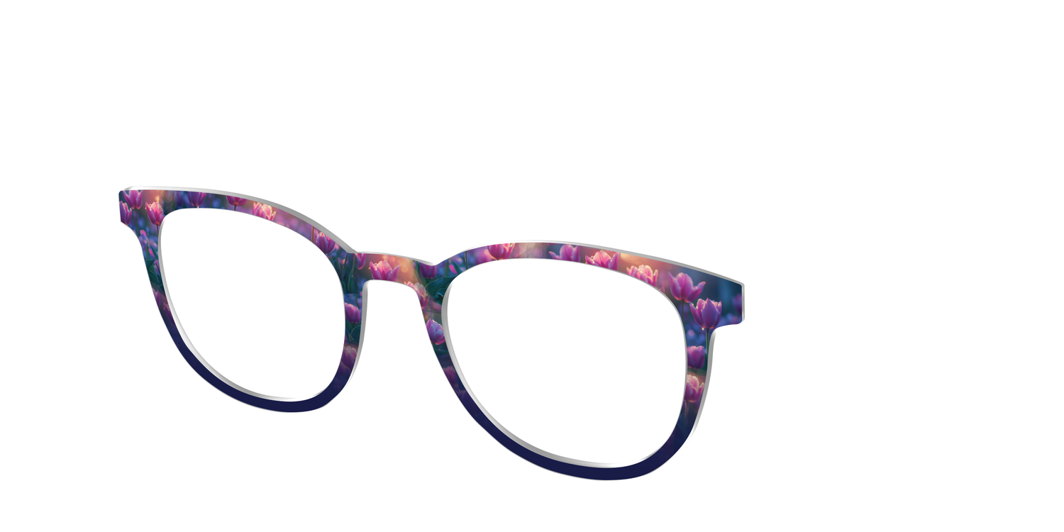 The Ethereal Blooms - Angle Top Image - Pair Eyewear