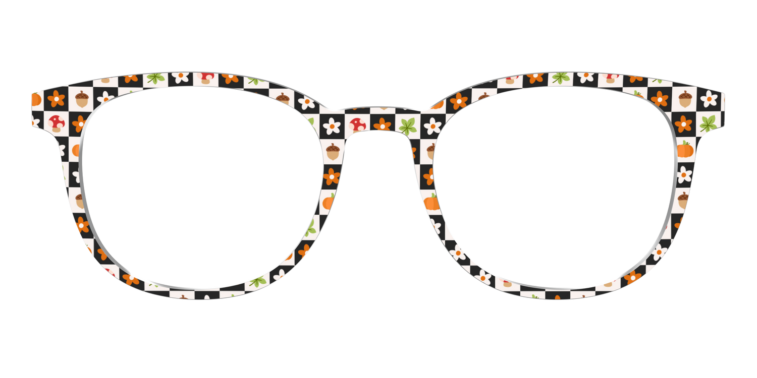 The Fall Festive Check - Front Top Image - Pair Eyewear