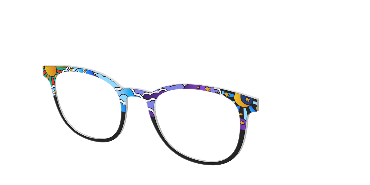 The Far Out Skies - Angle Top Image - Pair Eyewear
