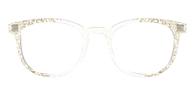 The Golden Flair Glitter Crystal with Gold Foil - Front Top Thumbnail - Pair Eyewear