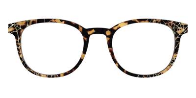 The Haunted Tortoise with Gold Foil Webs - Front Top Thumbnail - Pair Eyewear