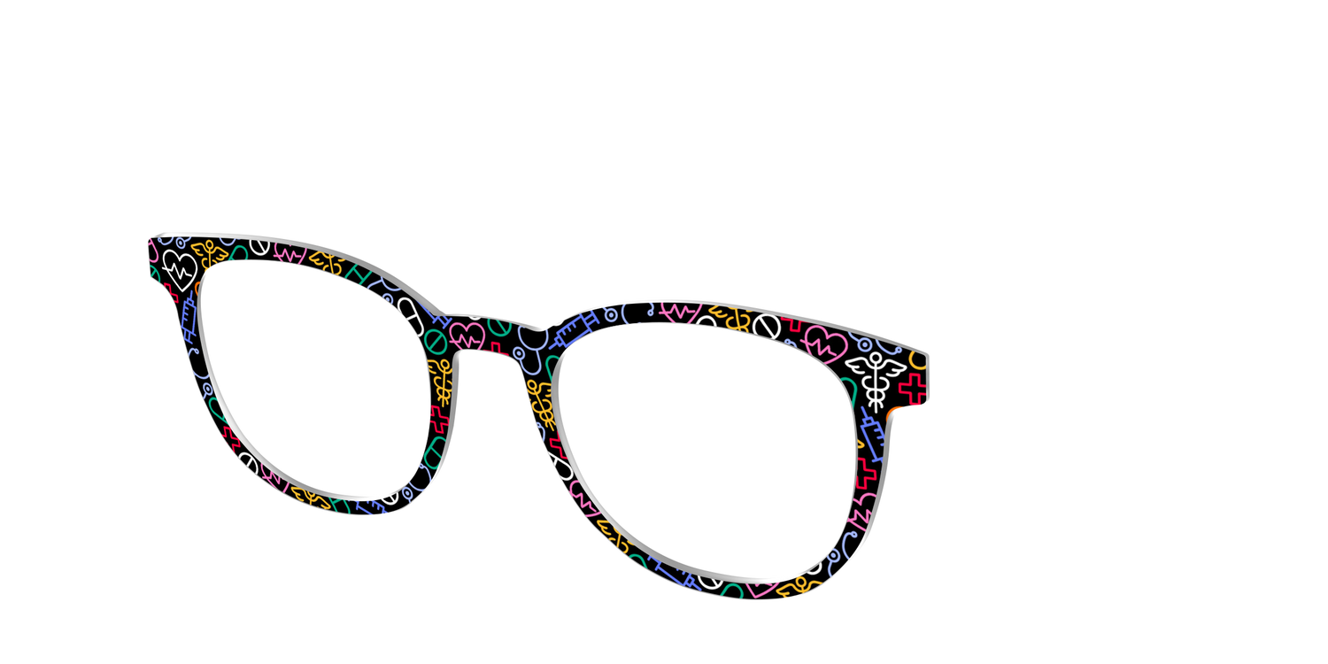 The Healing Arts - Angle Top Image - Pair Eyewear