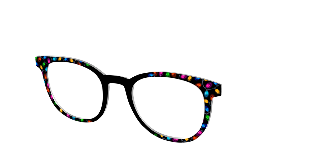 The Holiday Glow - Angle Top Image - Pair Eyewear