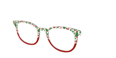 The Holly Jolly Split - Angle Top Thumbnail - Pair Eyewear