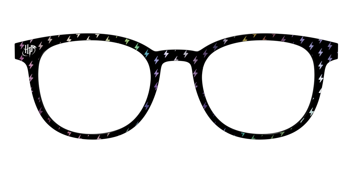 The Holographic Lightning Bolts - Front Top Image - Pair Eyewear