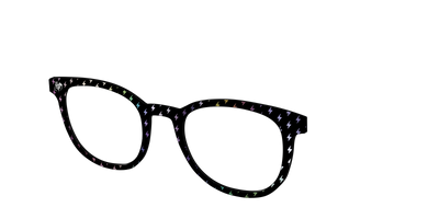 The Holographic Lightning Bolts - Angle Top Thumbnail - Pair Eyewear