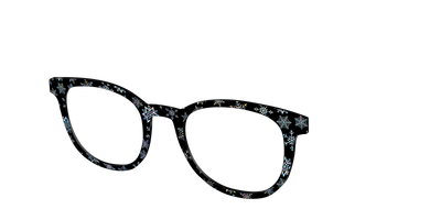 The Holographic Snowflakes - Angle Top Thumbnail - Pair Eyewear