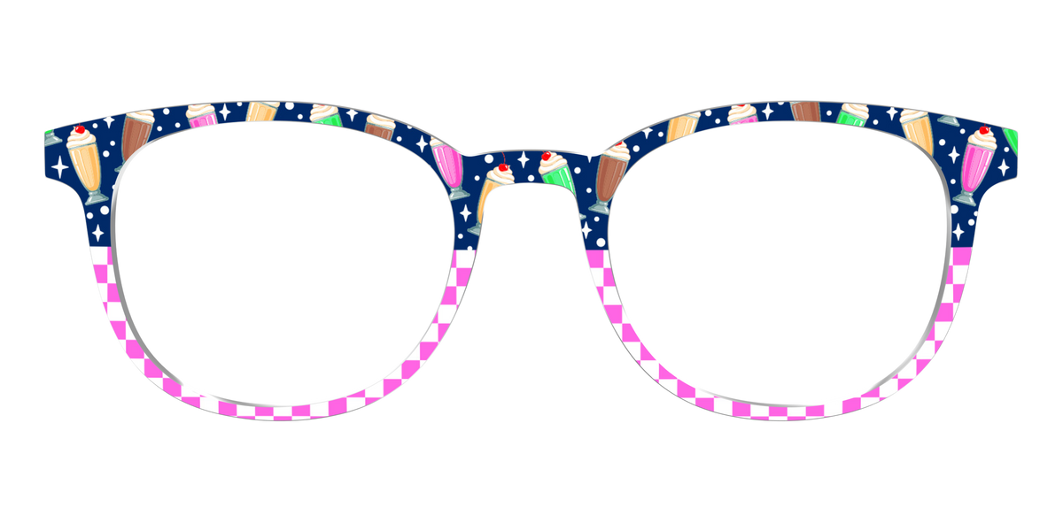 The Ice Cream Social Split - Front Top Image - Pair Eyewear