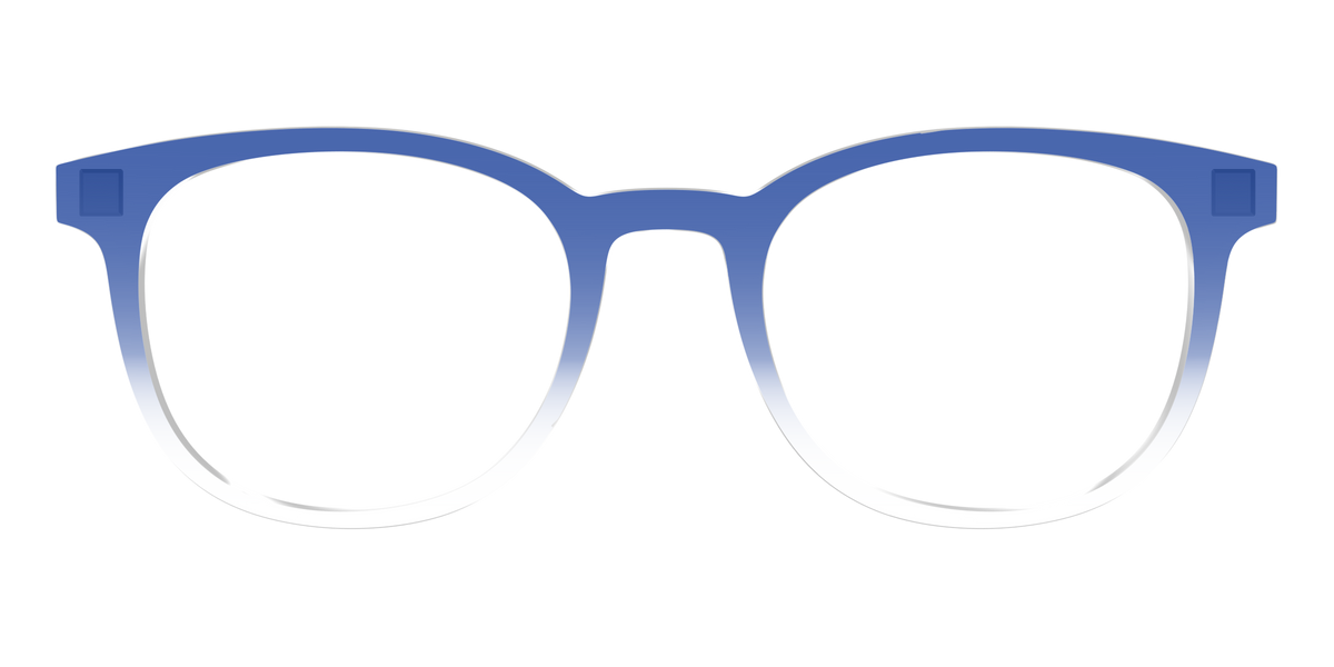The Indigo Gradient Crystal - Front Top Image - Pair Eyewear