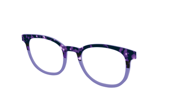 The Iris Tortoise Crystal Split - Angle Top Thumbnail - Pair Eyewear