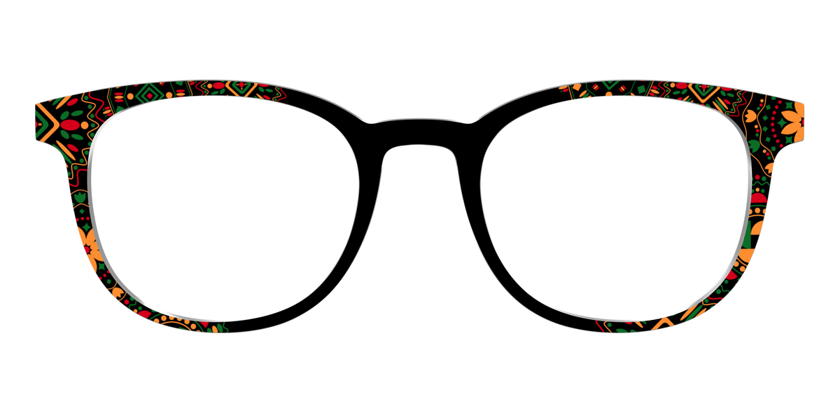 The Kwanzaa Medallion - Front Top Image - Pair Eyewear