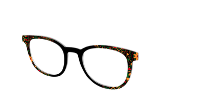 The Kwanzaa Medallion - Angle Top Thumbnail - Pair Eyewear