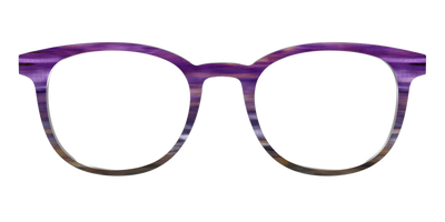 The Lilac Gradient Horn - Front Top Thumbnail - Pair Eyewear