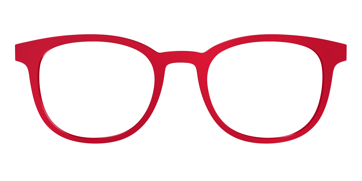 The Matte Red - Front Top Image - Pair Eyewear