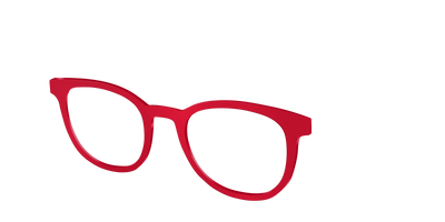 The Matte Red - Angle Top Thumbnail - Pair Eyewear