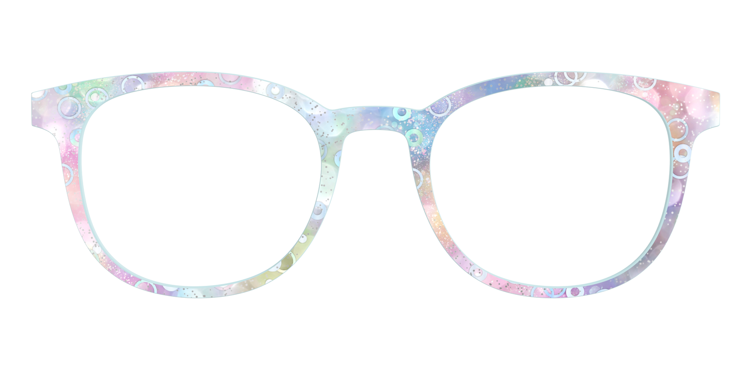 The Mermaid Bokeh with Bubble Glitter - Front Top Image - Pair Eyewear